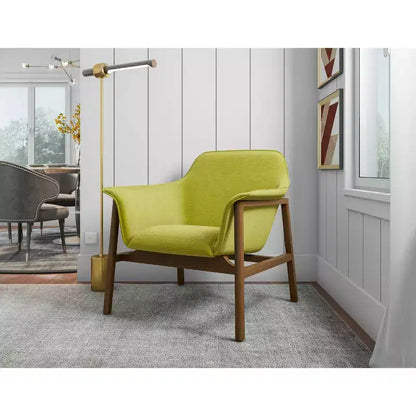 Ensemble de 2 chaises d'appoint Miller en lin tissé - Manhattan Comfort