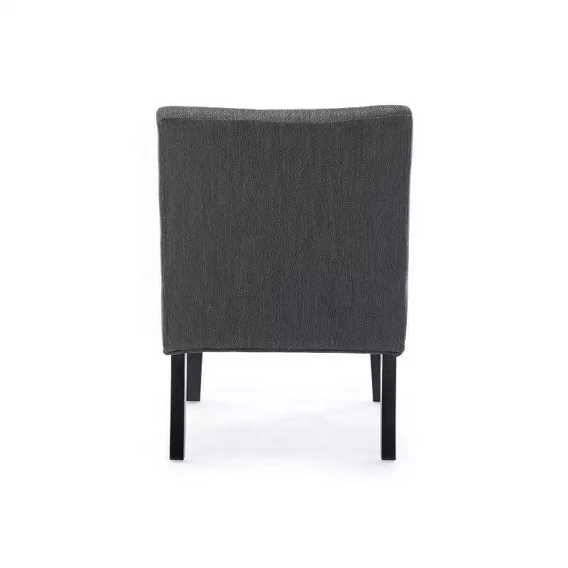 Lot de 2 chaises d'appoint contemporaines en tissu capitonné Lewis - Christopher Knight Home