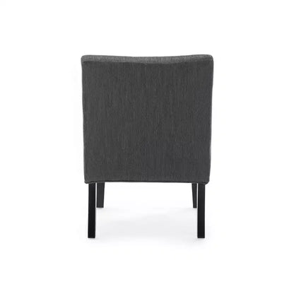 Lot de 2 chaises d'appoint contemporaines en tissu capitonné Lewis - Christopher Knight Home