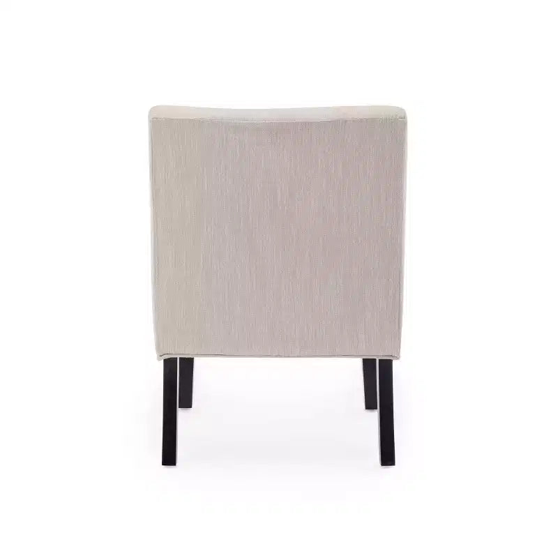 Lot de 2 chaises d'appoint contemporaines en tissu capitonné Lewis - Christopher Knight Home