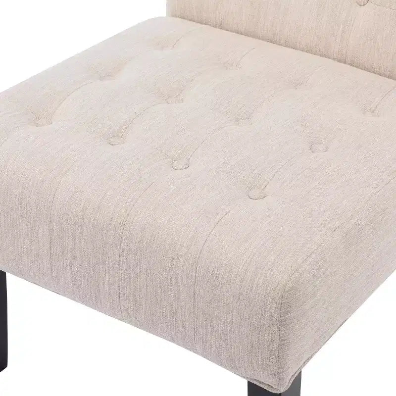 Lot de 2 chaises d'appoint contemporaines en tissu capitonné Lewis - Christopher Knight Home