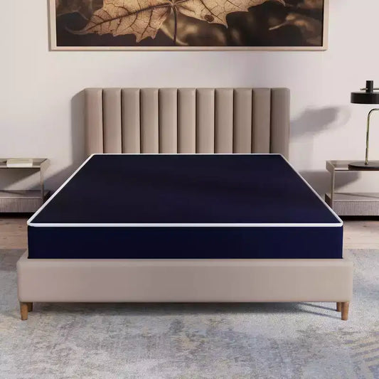 Continental Sleep, matelas imperméable double face mi-ferme à plateau serré en vinyle de 5 pouces,