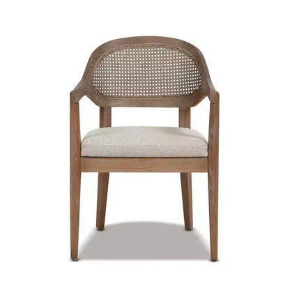 Jennifer Taylor Home Americana Mid-Century Modern Cane Back Dining Chair