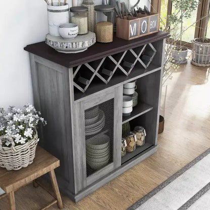 Vaisselier Haight avec porte coulissante - HOMES: Inside + Out