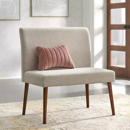 Buylateral Ripton Chaise de salle à manger capitonnée du milieu du siècle