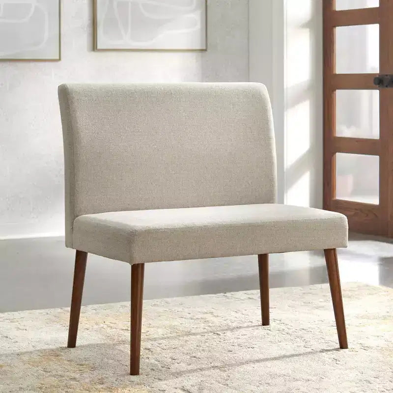 Buylateral Ripton Chaise de salle à manger capitonnée du milieu du siècle