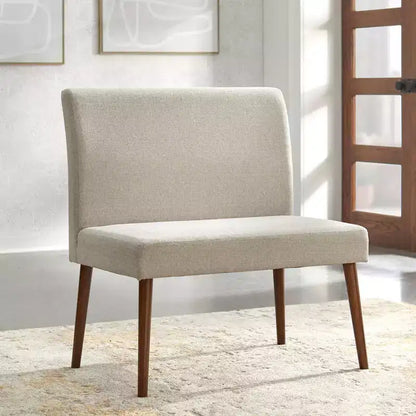 Buylateral Ripton Chaise de salle à manger capitonnée du milieu du siècle