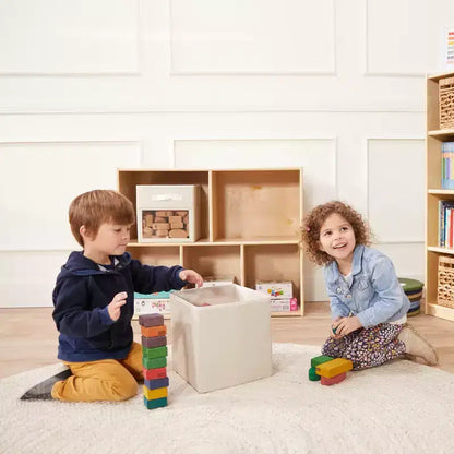 Meuble de rangement simple face 5 compartiments ECR4Kids Streamline, 76 cm, mobilier pour enfants