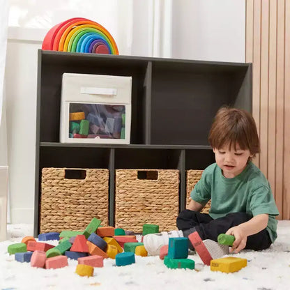 Meuble de rangement simple face 5 compartiments ECR4Kids Streamline, 76 cm, mobilier pour enfants