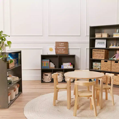 Meuble de rangement simple face 5 compartiments ECR4Kids Streamline, 76 cm, mobilier pour enfants