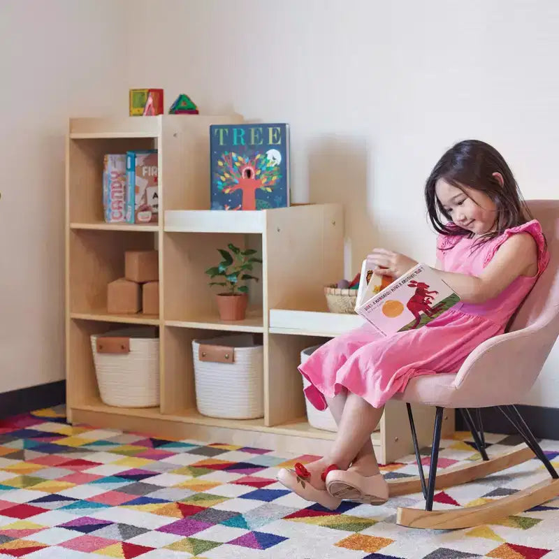 Meuble de rangement cube double face 3-2-1 ECR4Kids, mobilier de classe