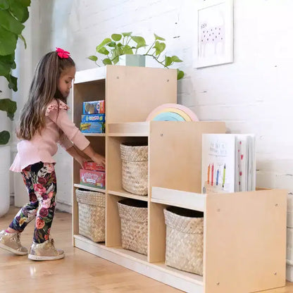 Meuble de rangement cube double face 3-2-1 ECR4Kids, mobilier de classe