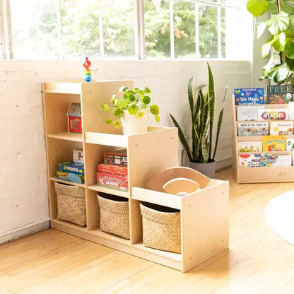 Meuble de rangement cube double face 3-2-1 ECR4Kids, mobilier de classe