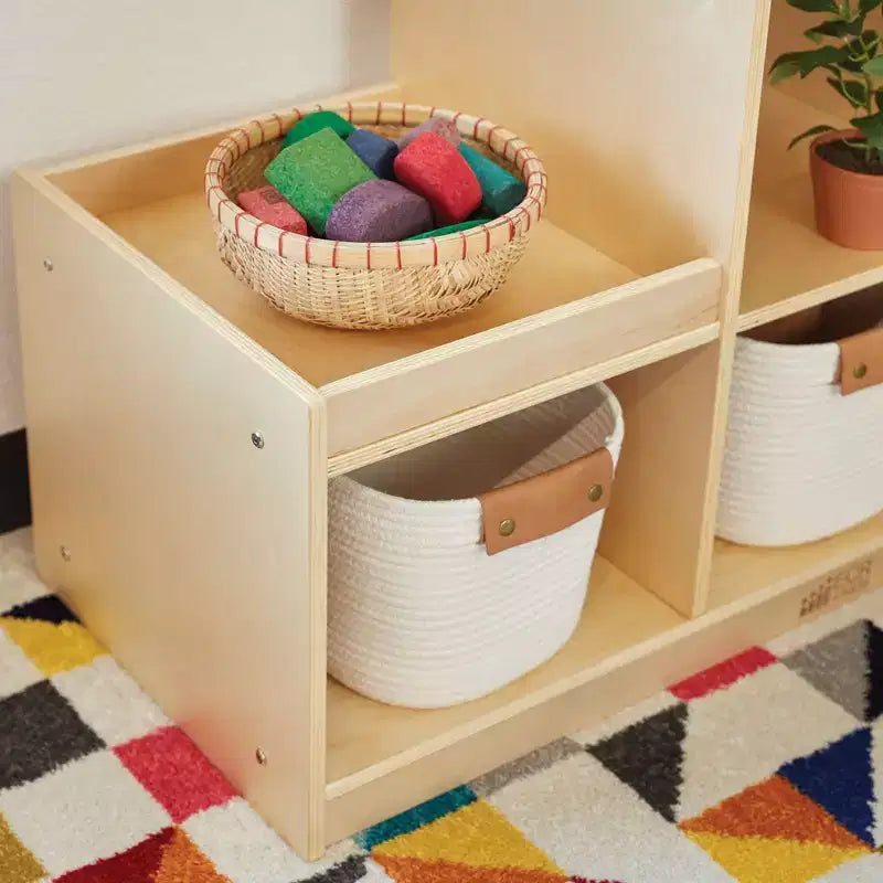 Meuble de rangement cube double face 3-2-1 ECR4Kids, mobilier de classe