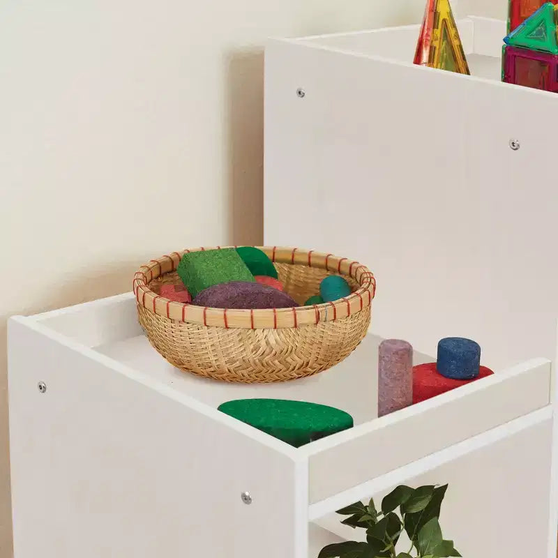 Meuble de rangement cube double face 3-2-1 ECR4Kids, mobilier de classe