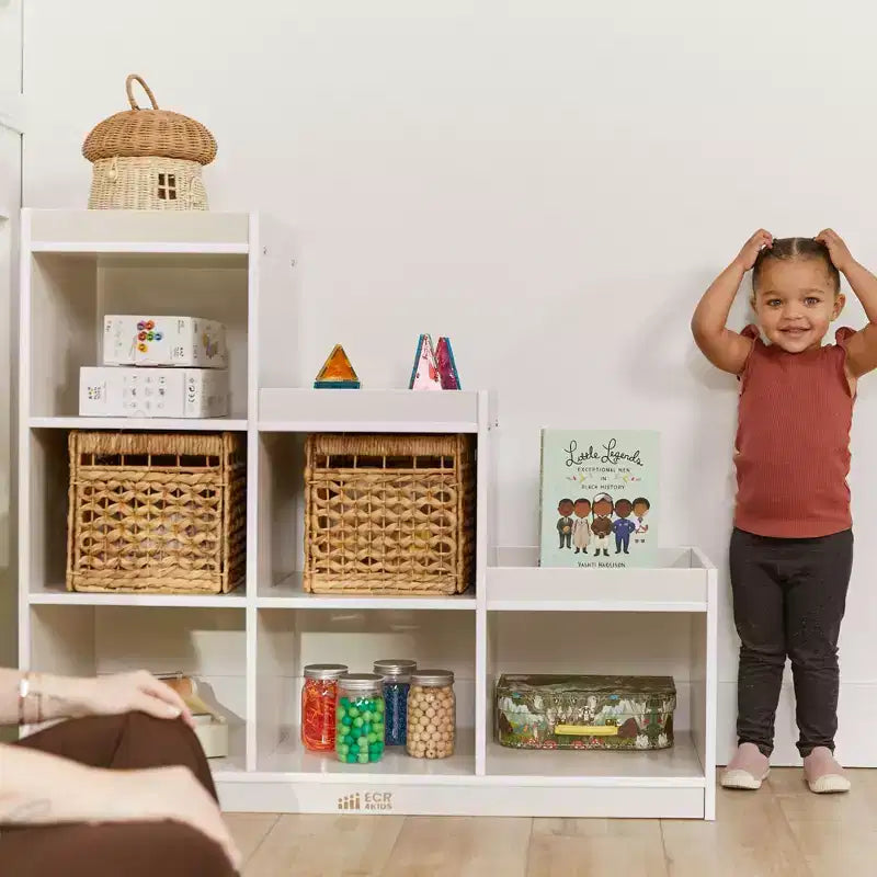 Meuble de rangement cube double face 3-2-1 ECR4Kids, mobilier de classe