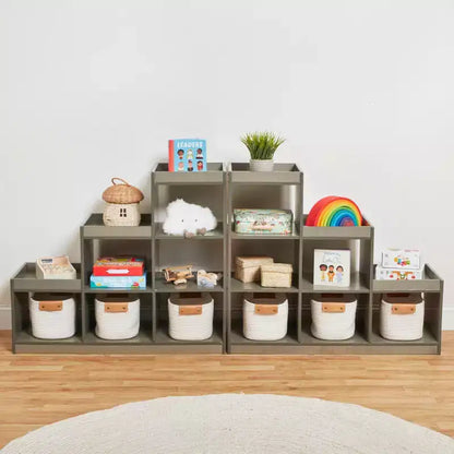 Meuble de rangement cube double face 3-2-1 ECR4Kids, mobilier de classe