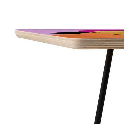 EELISE_NDRI K Table d'appoint carrée Thanks - Deny Designs
