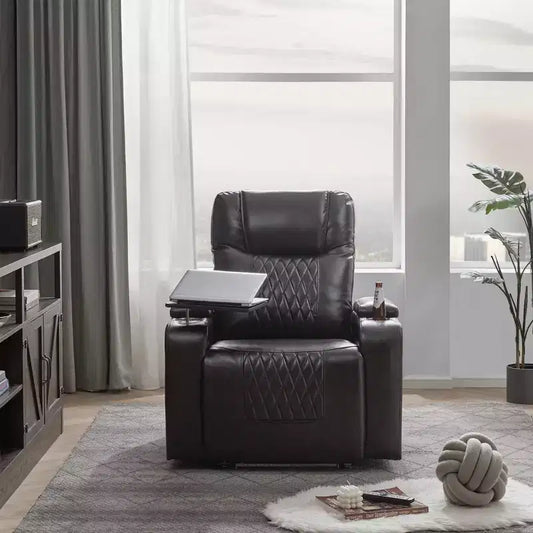 Fauteuil inclinable électrique avec port de chargement USB - ModernLuxe