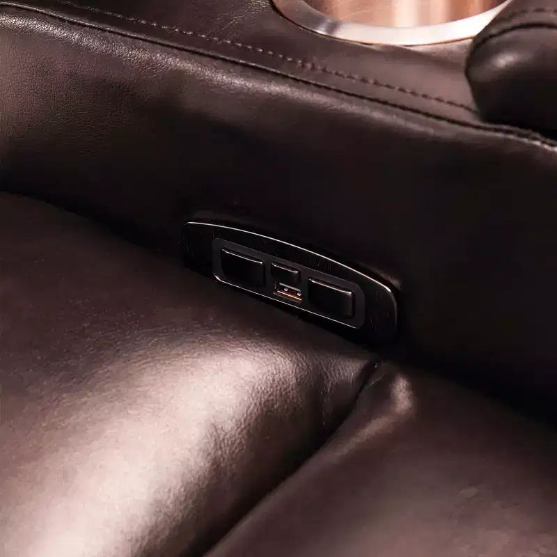 Fauteuil inclinable électrique avec port de chargement USB - ModernLuxe