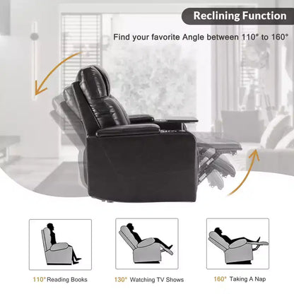 Fauteuil inclinable électrique avec port de chargement USB - ModernLuxe