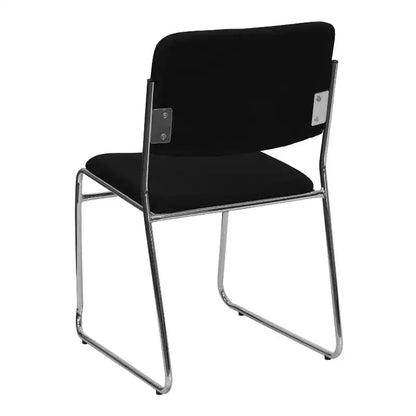 Flash Furniture Lot de 4 Chaises empilables haute densité HERCULES Series 500 lb avec base luge