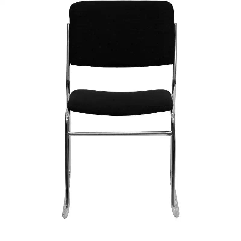 Flash Furniture Lot de 4 Chaises empilables haute densité HERCULES Series 500 lb avec base luge