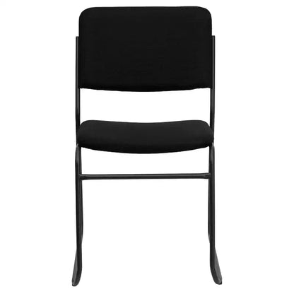 Flash Furniture Lot de 4 Chaises empilables haute densité HERCULES Series 500 lb avec base luge