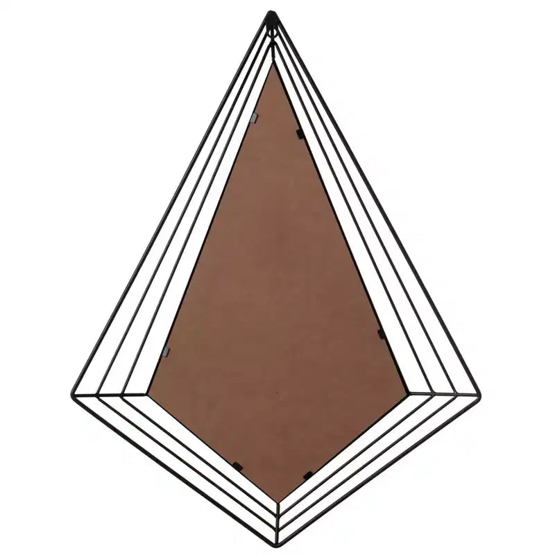 Miroirs muraux modernes à cadre métallique décoratif de forme unique pour la maison, le bureau et tout mur de votre salon, chambre, coiffeuse, entrée.