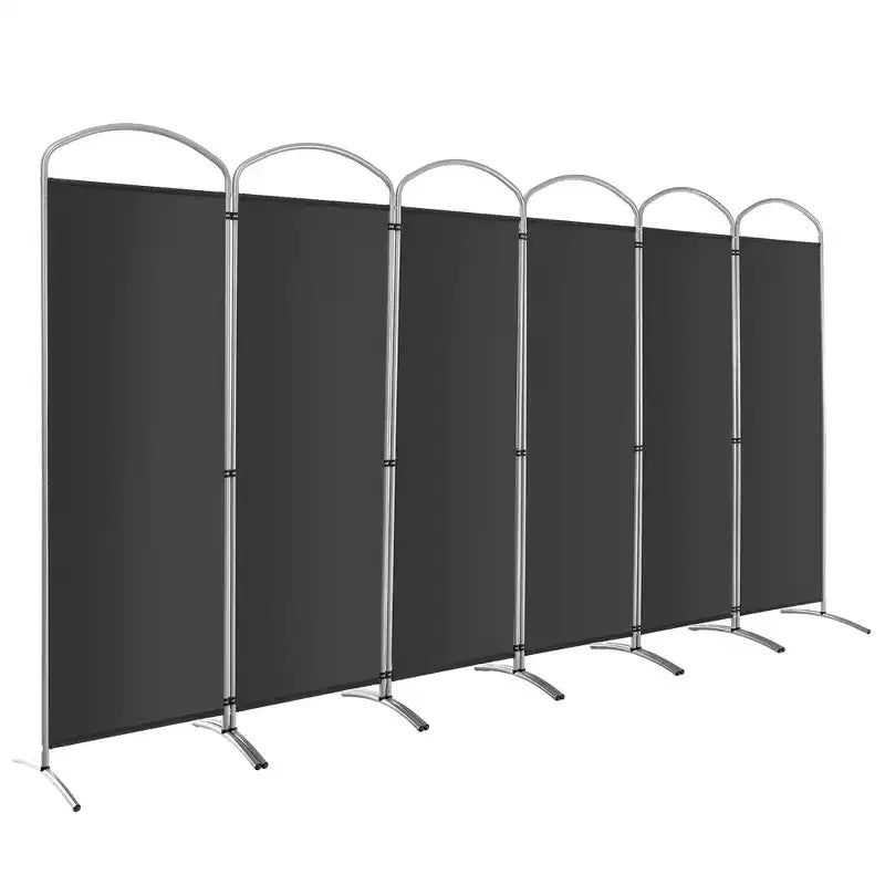 Paravent pliable Costway à 6 panneaux, paravent en tissu de 1,80 m de haut pour la maison