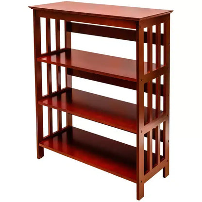 Étagère bibliothèque à 3 niveaux en bois Legacy Decor