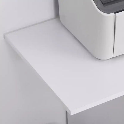 Meuble d'appoint Vinsetto pour imprimante mobile, chariot de classement roulant avec roues, étagère réglable, tiroir et support d'unité centrale