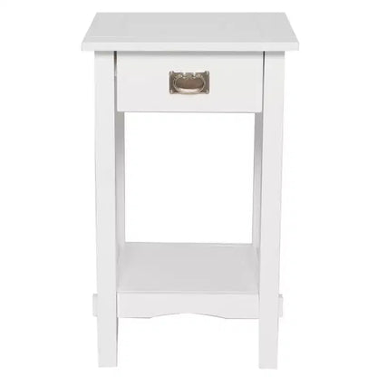 Table d'appoint avec tiroir style Mission Legacy Decor pour téléphone