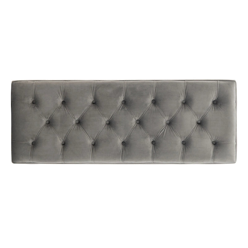 Banc touffeté en acrylique - 48x18x18 po - 48 L x 18 P x 18 H - 48Lx18Px18H