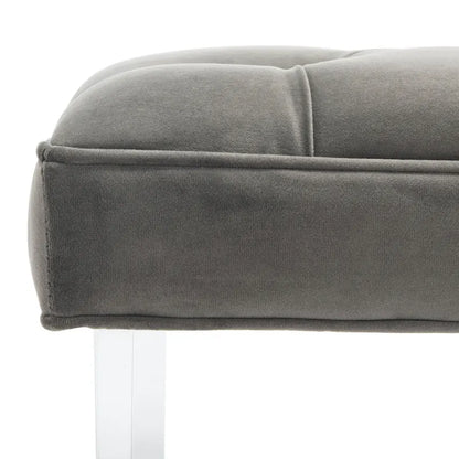 Banc touffeté en acrylique - 48x18x18 po - 48 L x 18 P x 18 H - 48Lx18Px18H
