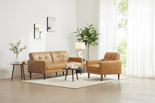Ally Mid-Century Sofa Couch Set