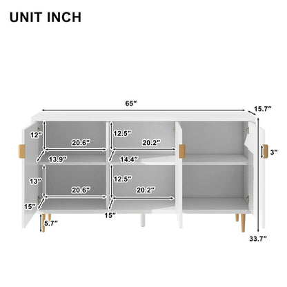 Meuble TV moderne, console, buffet de rangement