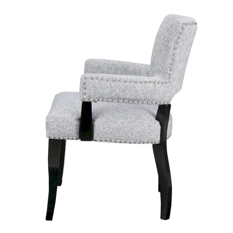 Chaise de salle à manger avec accoudoirs