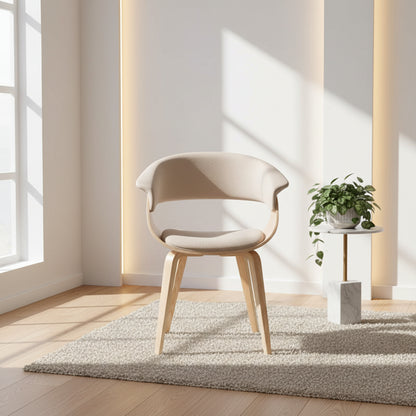 Chaise moderne du milieu du siècle