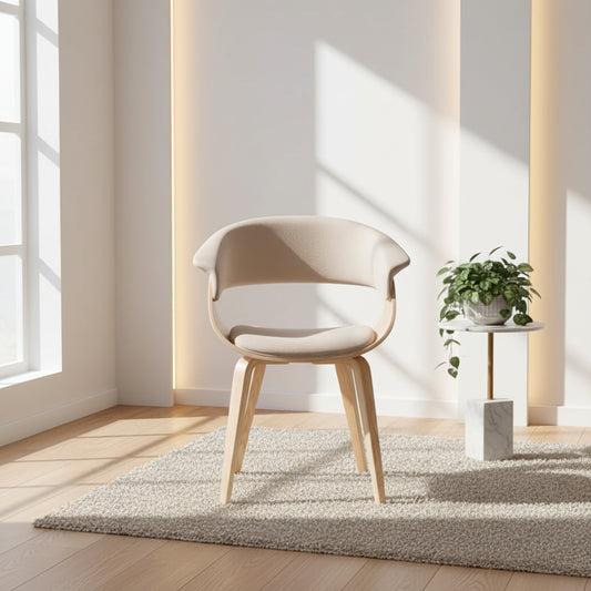 Chaise moderne du milieu du siècle