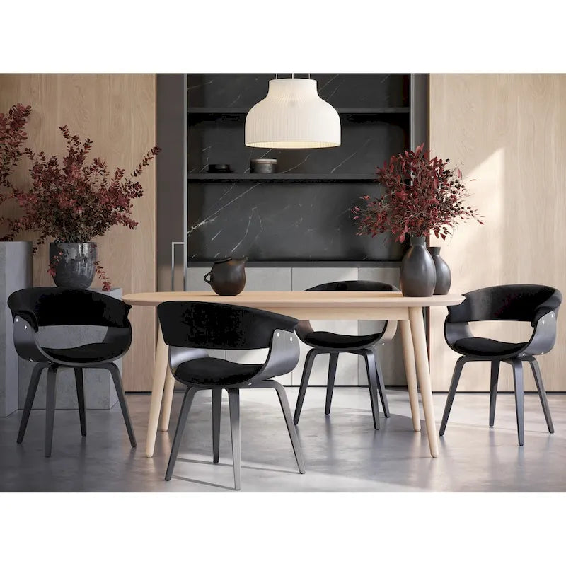 Chaise moderne du milieu du siècle