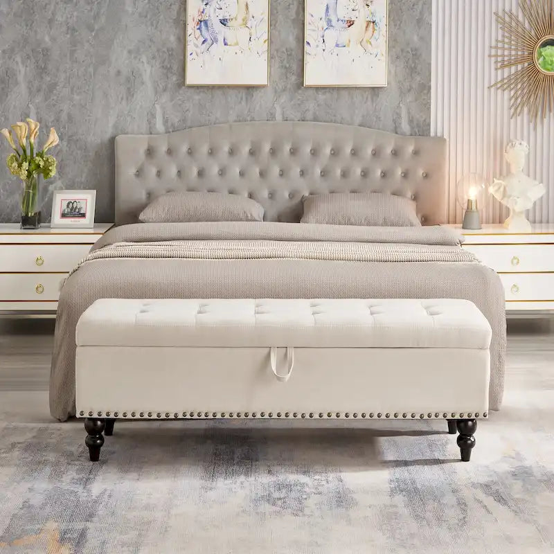 Banc de lit 59 avec rangement