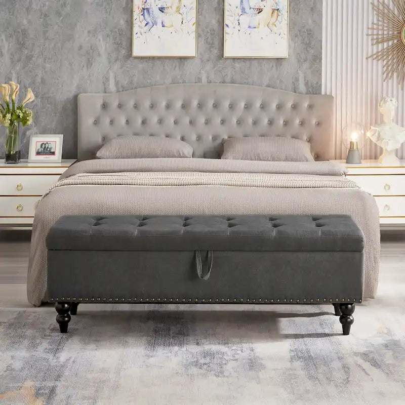 Banc de lit 59 avec rangement