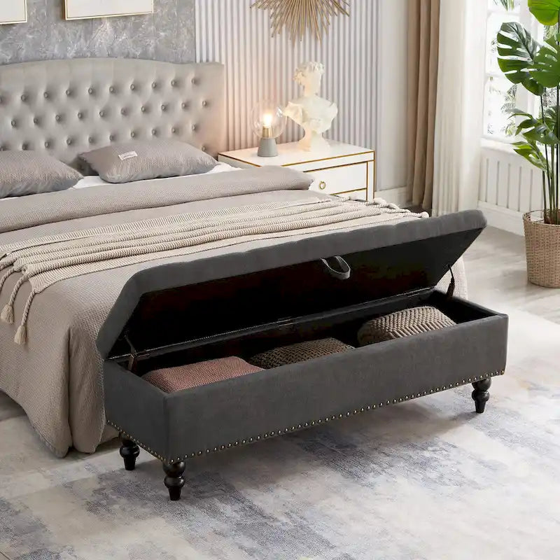 Banc de lit 59 avec rangement
