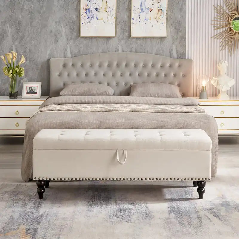 Banc de lit 59 avec rangement