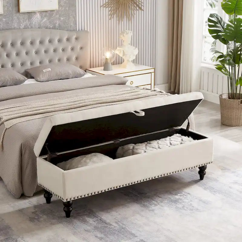 Banc de lit 59 avec rangement