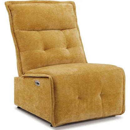 Fauteuil inclinable électrique sans accoudoirs (avec port USB) — Un fauteuil inclinable électrique de salon ne nécessitant que 3,5 pouces de dégagement mural