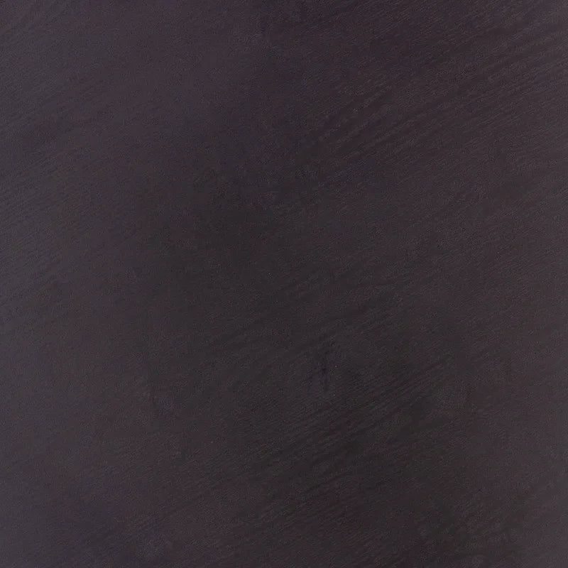 Table basse à deux niveaux ronde en bois au design moderne du milieu du siècle