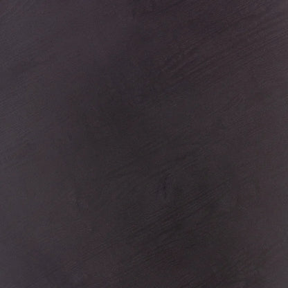 Table basse à deux niveaux ronde en bois au design moderne du milieu du siècle