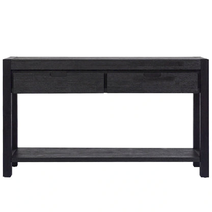 Console avec 2 tiroirs et 1 étagère